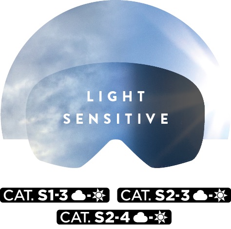 MASQUE SCOTT PROSPECT LIGHT SENSITIVE kaki / jaune fluo - Tonnycat