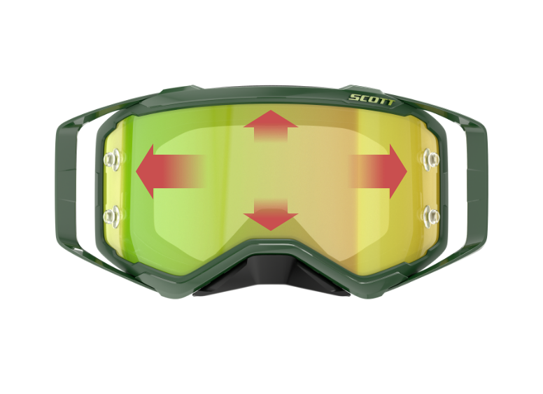  SCOTT Sports Prospect Enduro MX - Gafas de sol (talla única,  color verde caqui) : Deportes y Actividades al Aire Libre