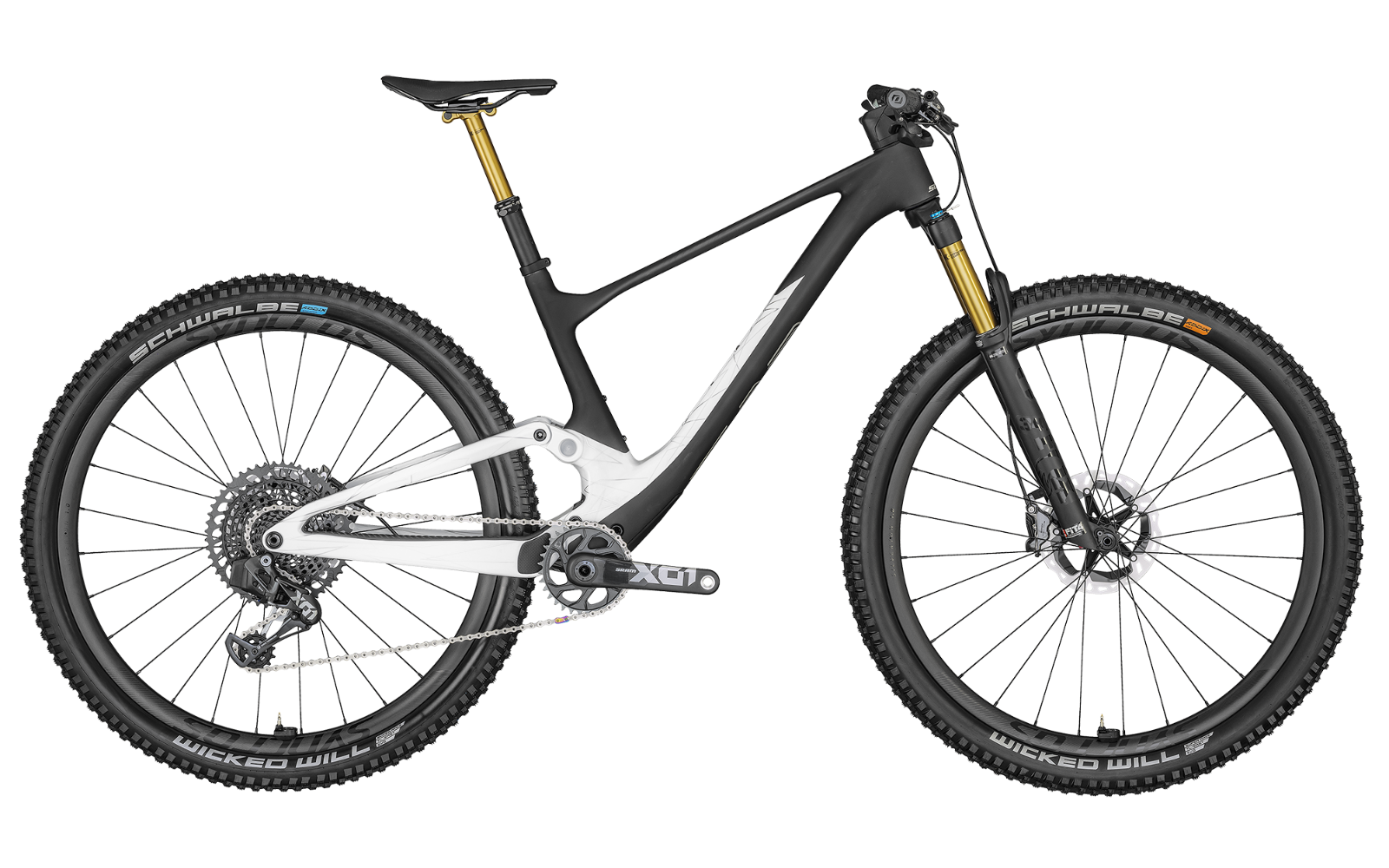 black scott mountain bike